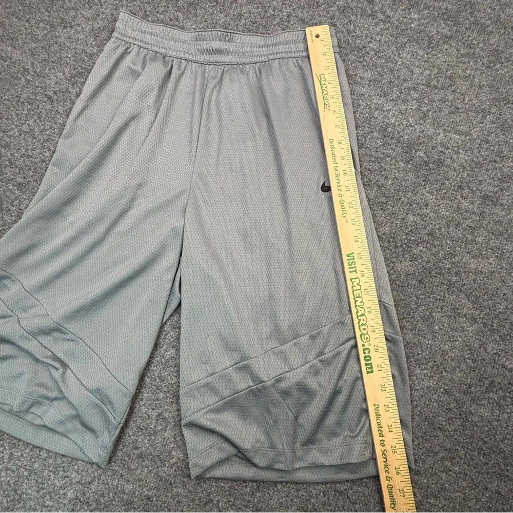Nike Shorts Mens Medium Tall Gray Basketball Loose Fit Below Knee Dri Fit DQ5822